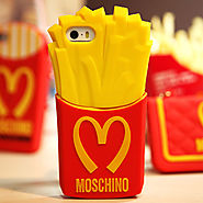 Moschino McDonald iPhone Case Red