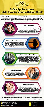 Safety tips for women while traveling alone in Cabs at Night!