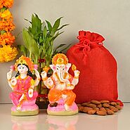 Buy or Order Diwali Special Bamboo Combo Online - OyeGifts.com
