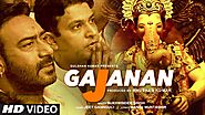 GAJANAN Video Song | Ajay Devgn | Sukhwinder Singh | Jeet Gannguli | Lalbaugcha Raja | T-Series