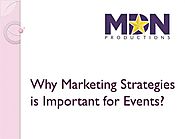 Why Marketing Strategies is Important for Events