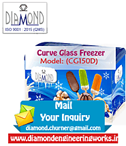 Curve Glass Freezers | Deep Curve Glass Freezers - Manufacturer, supplier in Delhi, U.P