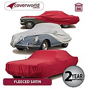 Fleeced Satin Soft Indoor Car Cover - Custom Made | Indoor - Garaged Vehicle Cover