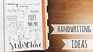How to See Ideas for Penmanship Articles
