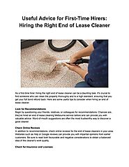 End Of Lease Cleaning Melbourne Services - House Cleaner.pdf