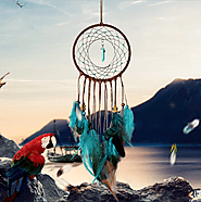 Colorful Feather Dream Catcher