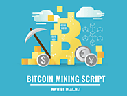 Bitcoin Mining Script & Cloud Mining Software - Bitdeal