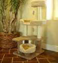 Majestic Pet 55 Inch Cat Tree Jungle Gym Tower