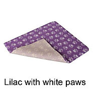 Lilac with White Paws Non Slip Vetfleece