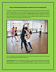 How to Choose the Best Dance School for Your Growing Kid?