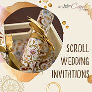 Scroll Wedding Invitations Online
