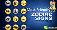Which is the most friendly zodiac group?