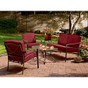 Jayden 4 Pc. Deep Seating Set- Garden Oasis-Outdoor Living-Patio Furniture-Casual Seating Sets