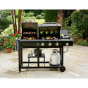 Charcoal and Gas Grill Combo- Nexgrill-Outdoor Living-Grills & Outdoor Cooking-Gas Grills