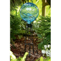 Gid Gazing Ball - Blue- Garden Oasis-Outdoor Living-Outdoor Decor-Lawn Ornaments & Statues