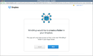 MindMup: Working with Dropbox