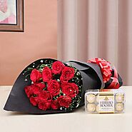 Send Roses and Chocolates Same Day Delivery - OyeGifts