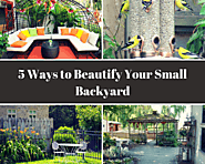 5 Ways to Beautify Your Small Backyard | Prunin
