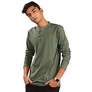 Shop Full Sleeves T-shirts for Men Online in India at Beyoung