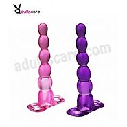 Anal Beads Gourd Type Silicone Anal Plug
