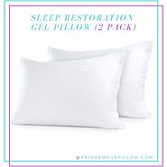 Pain Remove Pillow on Instagram: “Sleep restoration gel pillow (2 Pack) https://painremovepillow.com/sleep-restoratio...