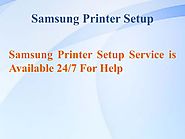 Samsung Printer Setup is Required in Case of Re-installation Done