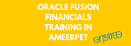 Oracle Fusion Financials Training in Ameerpet