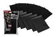 BCW Premium Black Double Matte Card Sleeve Protectors