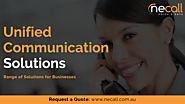 Unified Communication Solutions for Businesses at NECALL