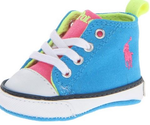 Ralph Ralph Lauren Layette Harbour Hi Top walking Sneaker Infant