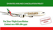 Emirates Airlines Cancellation Policy & Refund 1-888-286-3422
