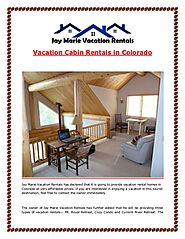 Vacation Cabin Rentals in Colorado