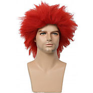 Xcoser The Upcoming 2017 Film It Cosplay Props Pennywise Afro Hair Red Wig for Cosplay and Halloween