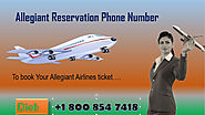 Contact us at Allegiant Airlines Number +1 800 854 7418