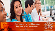 Kerala University Distance MBA Admission 2018-19 | MBAHUNT