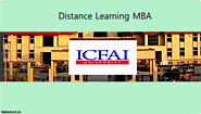 ICFAI University Distance MBA Admission Fee 2018
