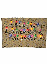 Rubie's Costume Co Stranger Things Alphabet Tapestry