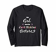 Cardmaking Sisters long sleeve Papercrafter Rubber Stamper