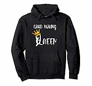 Cardmaking Queen Papercrafting Rubber Stamping Hoodie