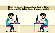 How Kashmiri Translation Create New Relationship With Local Counterparts?