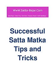 Successful Satta Matka Tips and Tricks