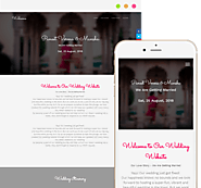 Create Your Personalised Wedding Website for Free