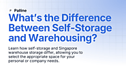 What’s the Difference Between Self-Storage and Warehousing? | Palline