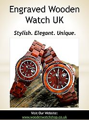 Engraved wooden watch uk