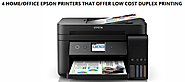 Low cost duplex printing with Epson Duplex Printers