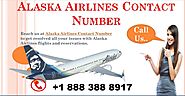 Dial Alaska Airlines customer service + 1 888 388 8917 toll-free