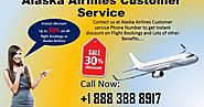 Reach us at Alaska Airlines Customer service for Exciting offers and discounts on flight bookings