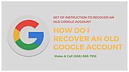 How do I Recover An Old Google Account