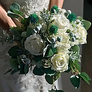 Faux Real Flower for Wedding | Artificial Wedding Bouquets Online