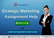 Website at https://www.essaycorp.com/strategic-marketing-assignment-help